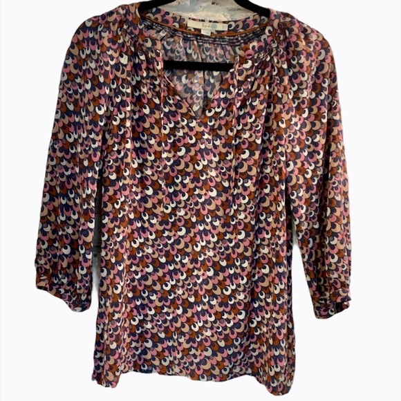 Boden Viscose Printed Blouse - Picture 3 of 10